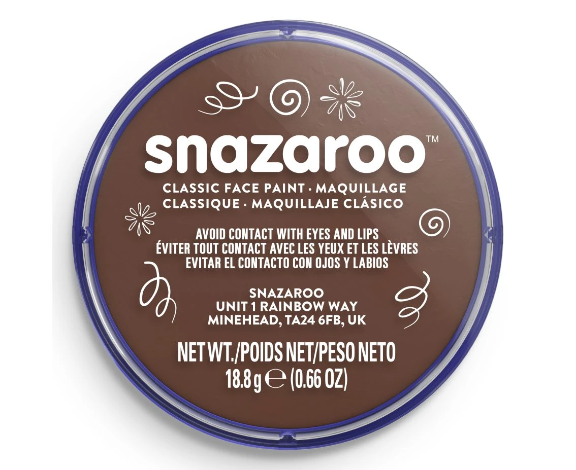 SN Face paint 18 ml light brown 1118988